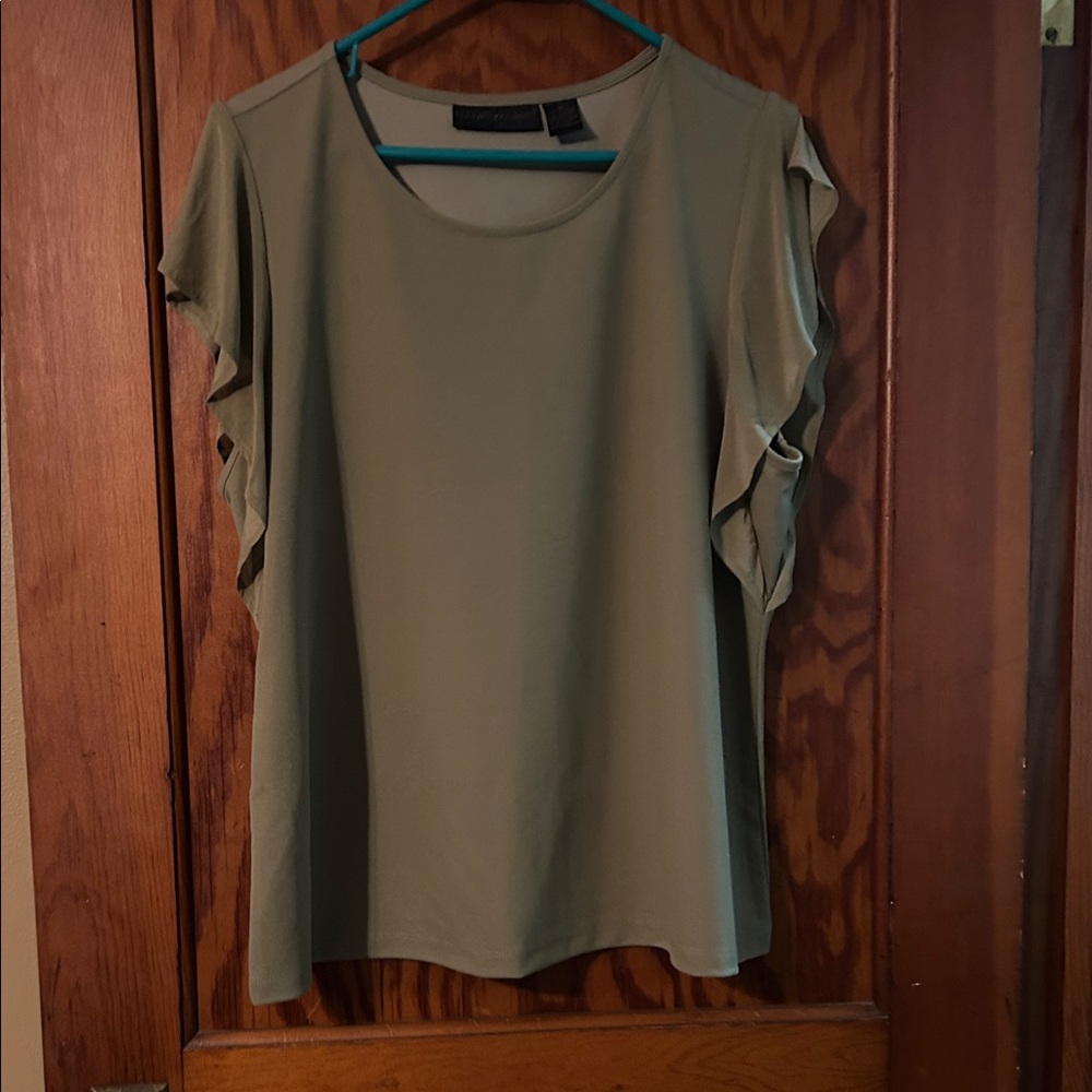 Preswick & Moore Olive Women's Blouse